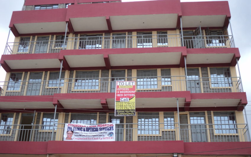 One bedrooms to let, Kitengela Town next to safaricom customer care.